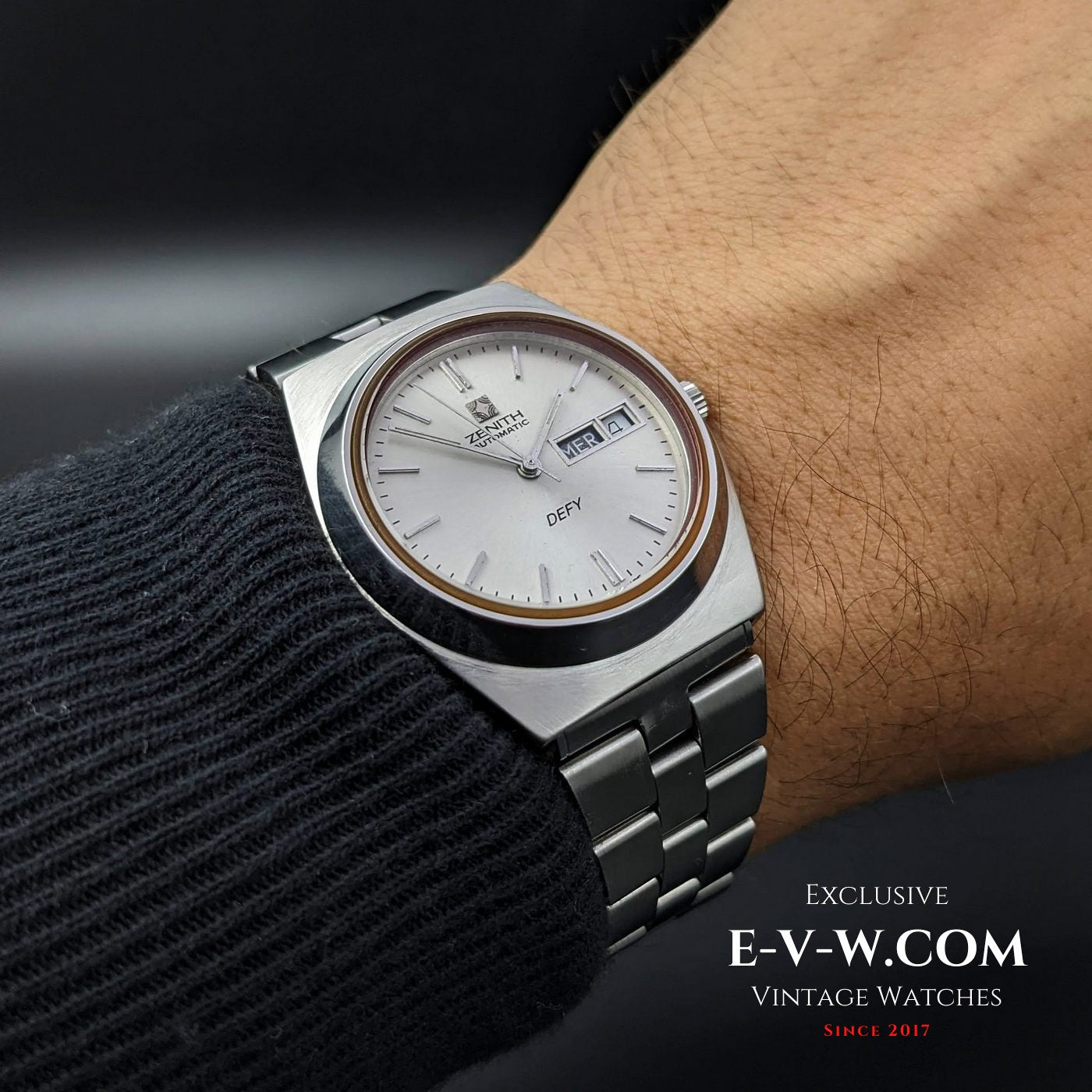 Zenith DEFY SURF Automatique / Jumbo 38 mm / Réf. 01.0060.345 / Cal. 2832 / Années 1970 / Entièrement révisée