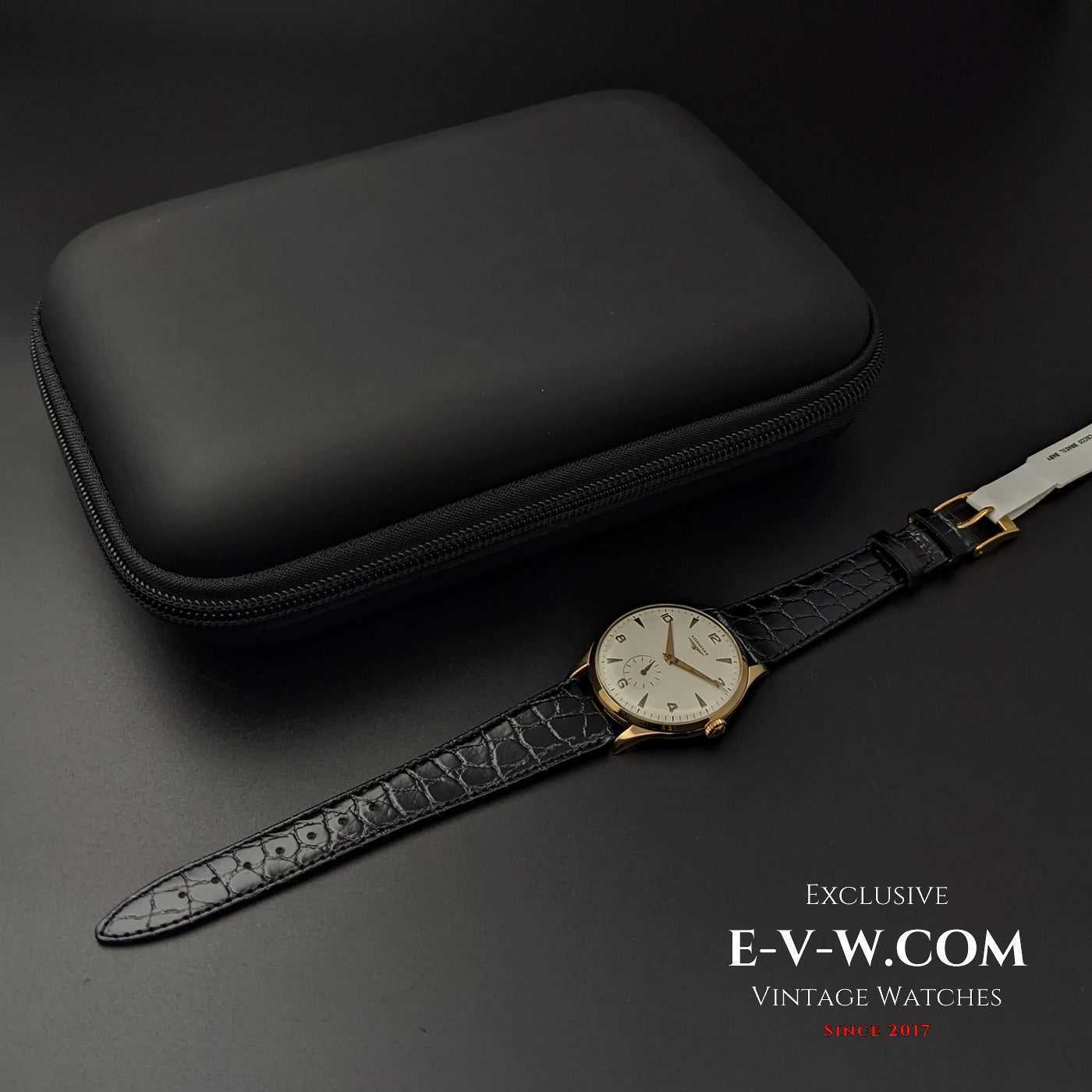 Longines Or 18 carats / Jumbo surdimensionné 37,5 mm / Calibre 12,68Z / Vintage 1956 / Entièrement révisée