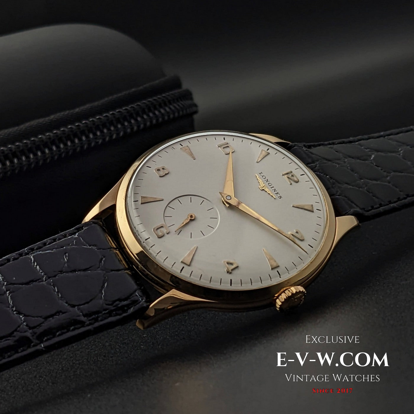 Longines Or 18 carats / Jumbo surdimensionné 37,5 mm / Calibre 12,68Z / Vintage 1956 / Entièrement révisée