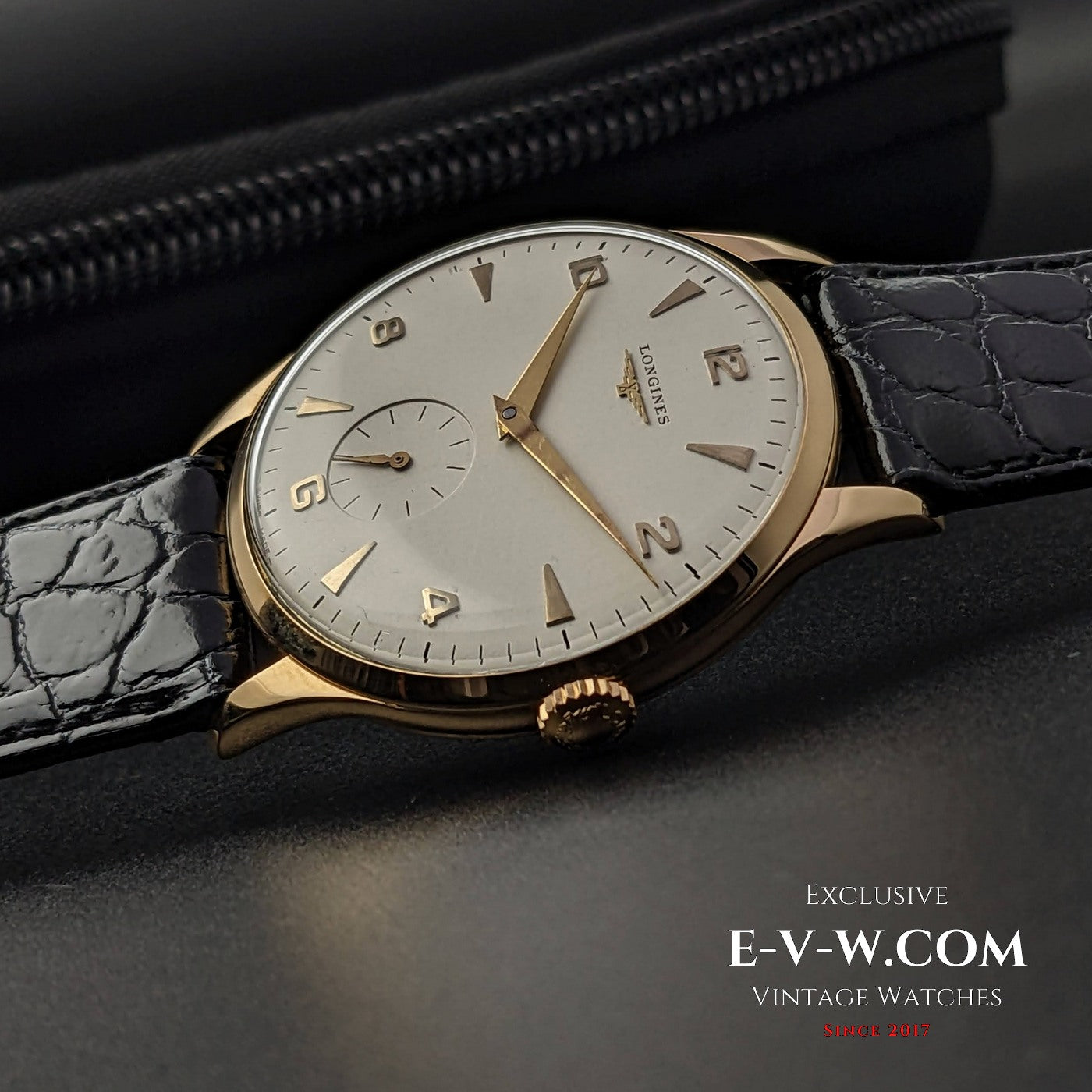 Longines Or 18 carats / Jumbo surdimensionné 37,5 mm / Calibre 12,68Z / Vintage 1956 / Entièrement révisée