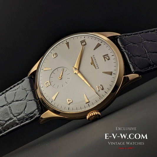 Longines 18k Gold / Jumbo Oversized 37,5 mm / Cal 12.68Z / Vintage 1956