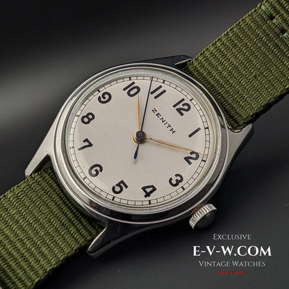 Arme Zenith Military Design / Calibre 160-50-6 / Années 1950 / Entièrement révisée