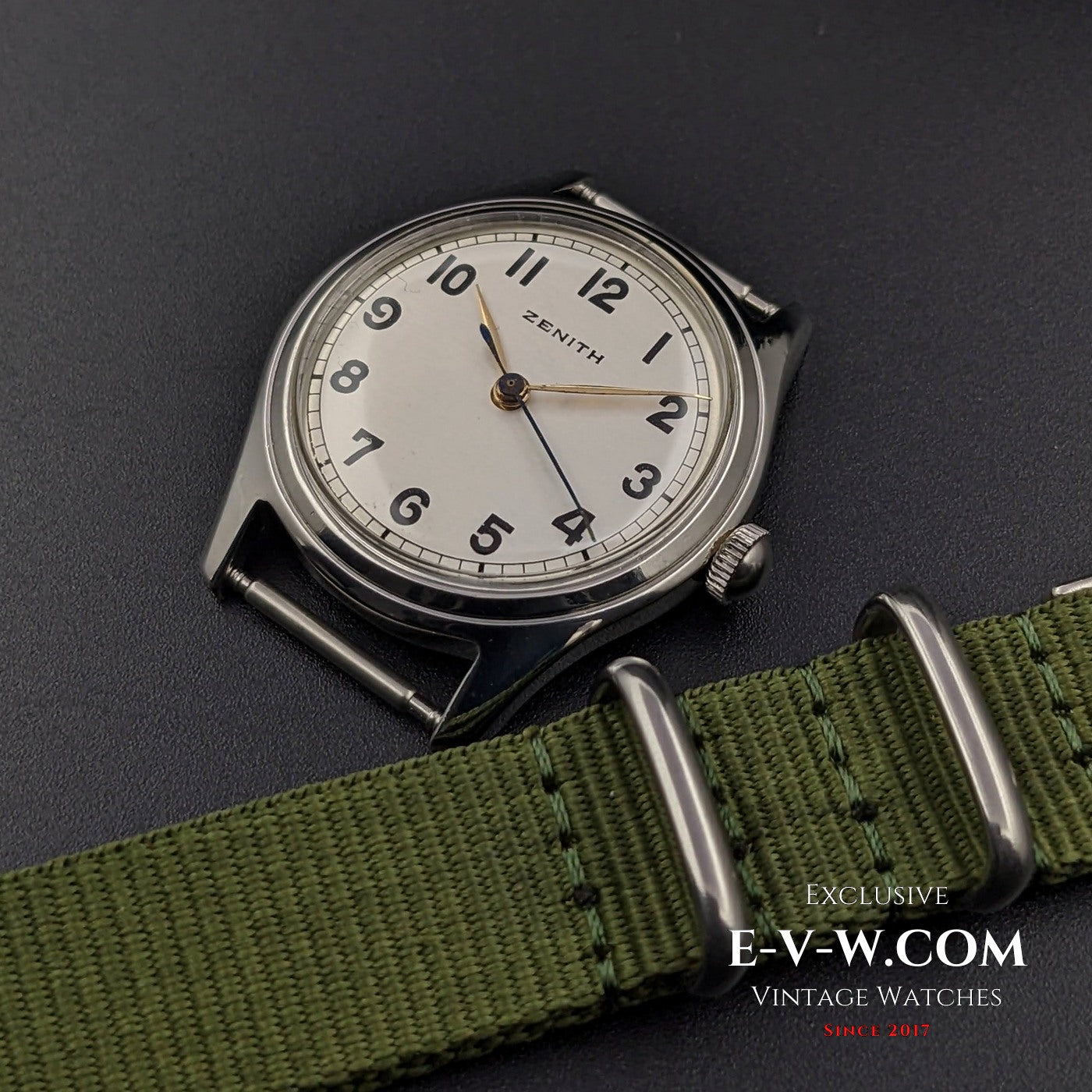 Arme Zenith Military Design / Calibre 160-50-6 / Années 1950 / Entièrement révisée