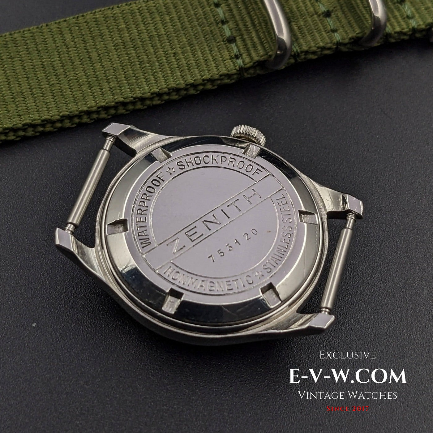 Arme Zenith Military Design / Calibre 160-50-6 / Années 1950 / Entièrement révisée