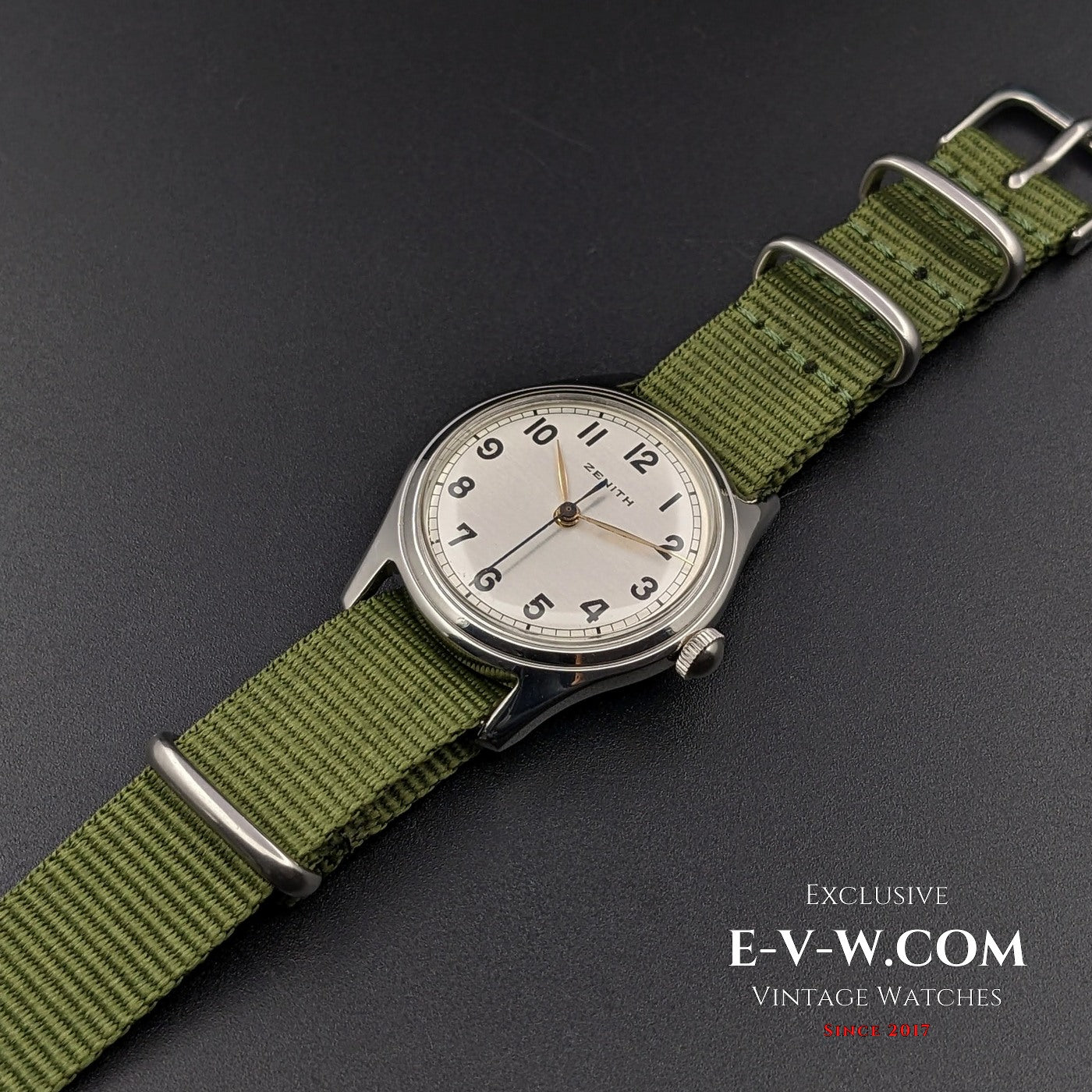 Arme Zenith Military Design / Calibre 160-50-6 / Années 1950 / Entièrement révisée