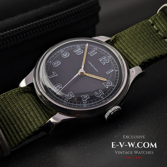 Longines Military WWII / Vintage 1940s / cal.12.68N