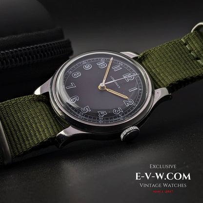 Longines Military Seconde Guerre mondiale / Modèle années 1940 / Calibre 12,68N / Entièrement révisée