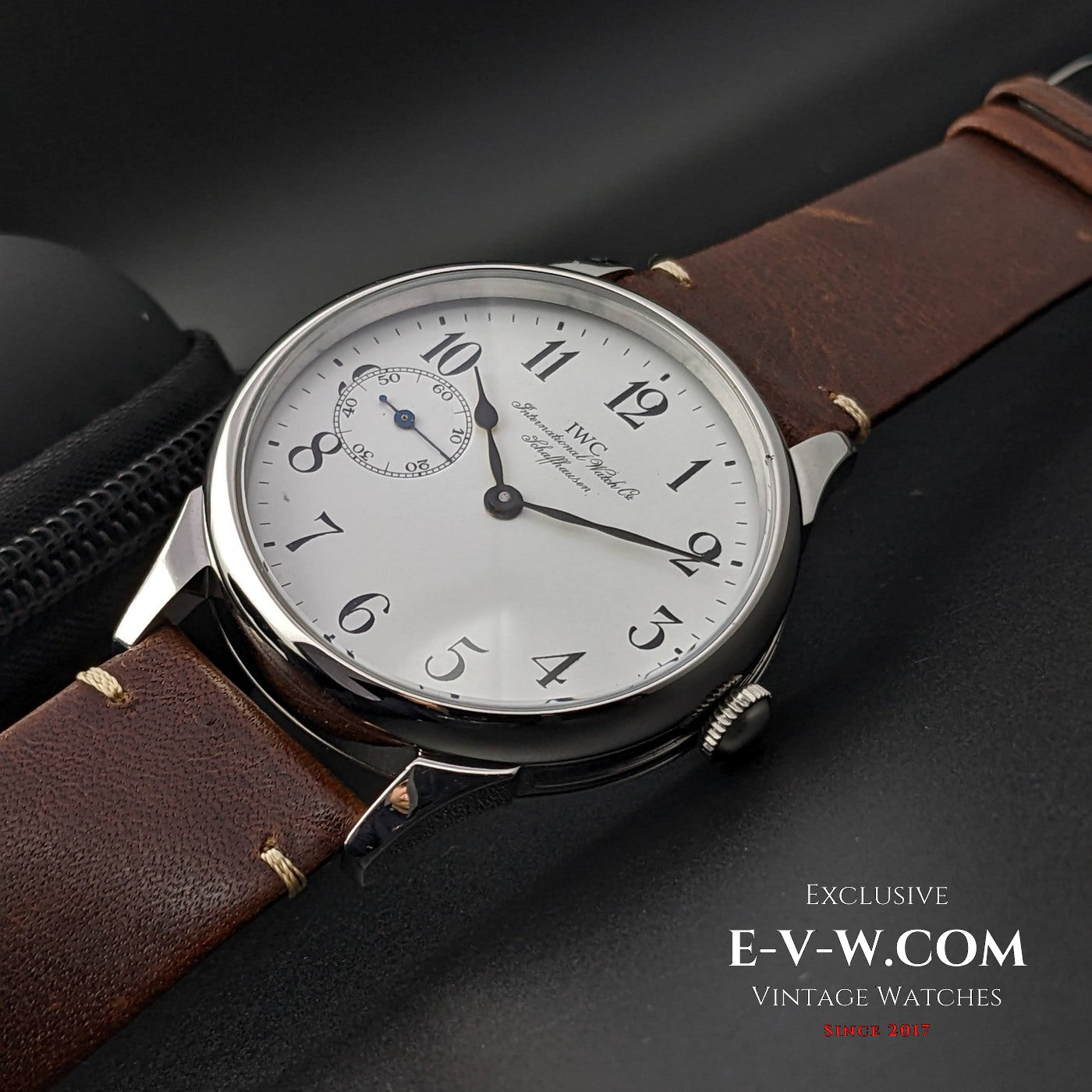 Mouvement IWC Schaffhausen Antique 1929 / Conversion de montre de poche / Calibre 73 - Montre de mariage / Entièrement révisée