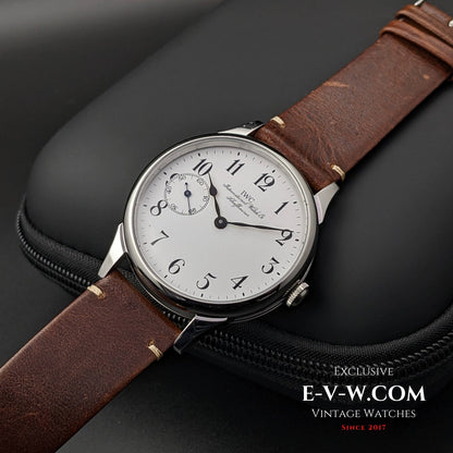 Mouvement IWC Schaffhausen Antique 1929 / Conversion de montre de poche / Calibre 73 - Montre de mariage / Entièrement révisée