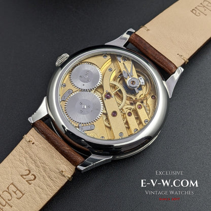 Mouvement IWC Schaffhausen Antique 1929 / Conversion de montre de poche / Calibre 73 - Montre de mariage / Entièrement révisée