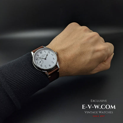 Mouvement IWC Schaffhausen Antique 1929 / Conversion de montre de poche / Calibre 73 - Montre de mariage / Entièrement révisée