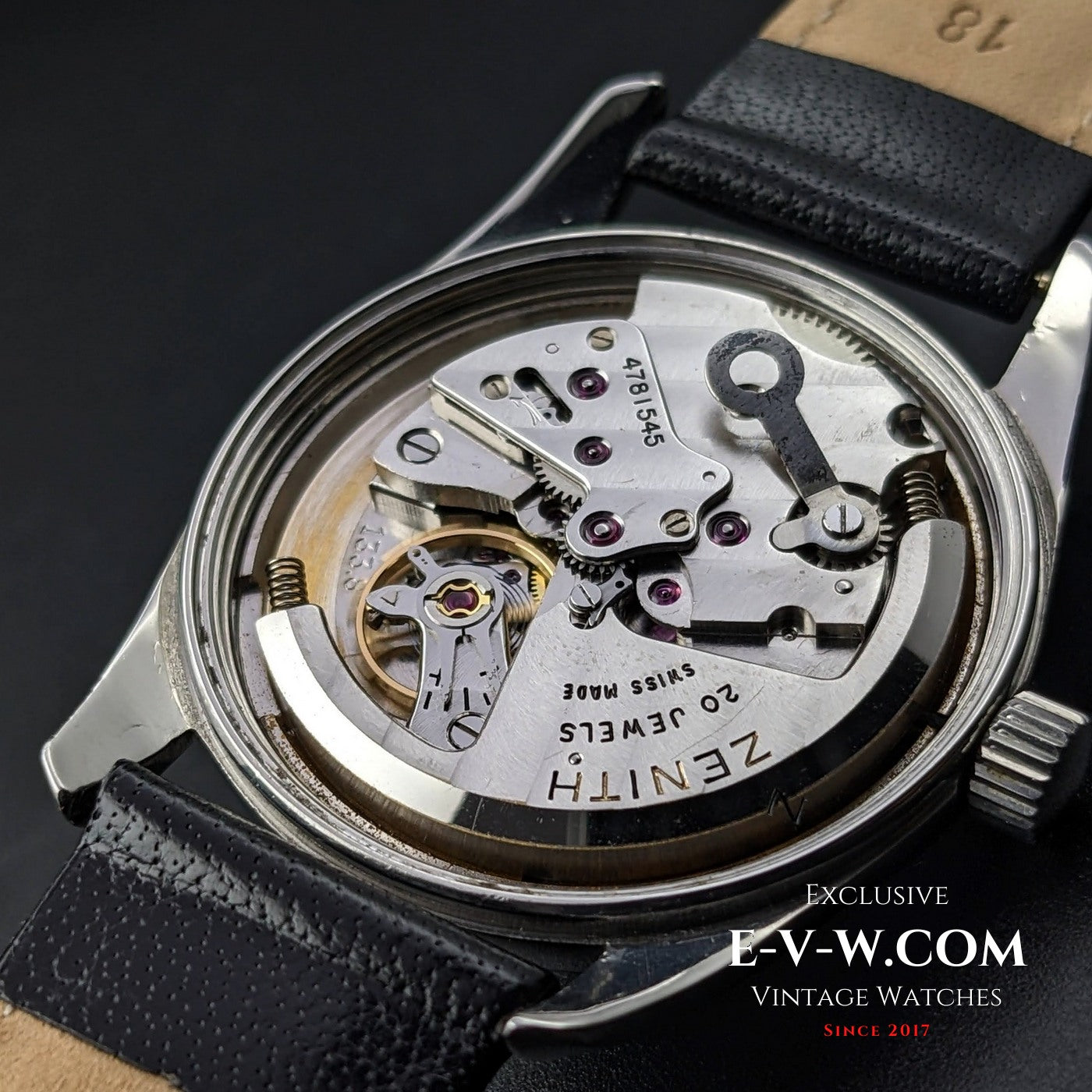 Zenith Automatic Bumper Cal 133.8 / Année 1959 / Entièrement révisée