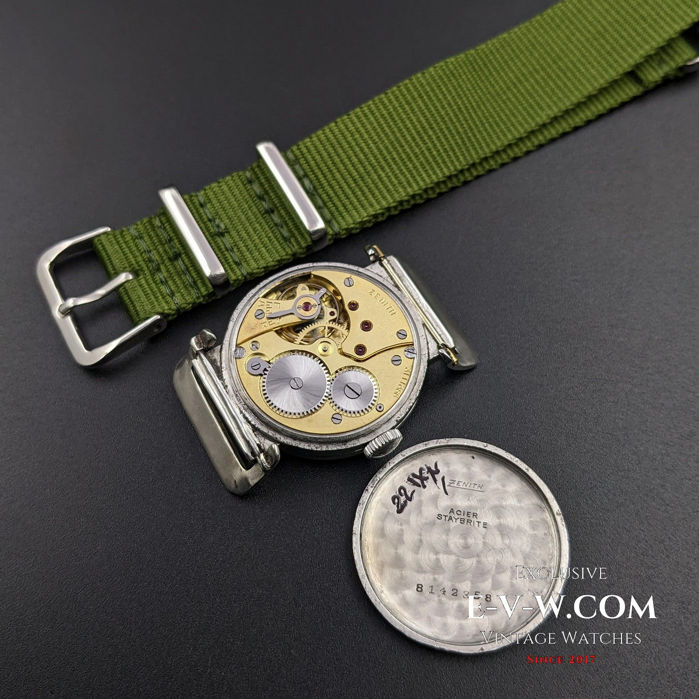 Fusil Zenith Military Seconde Guerre mondiale / calibre 12-4 / millésime 1938 Entièrement révisé