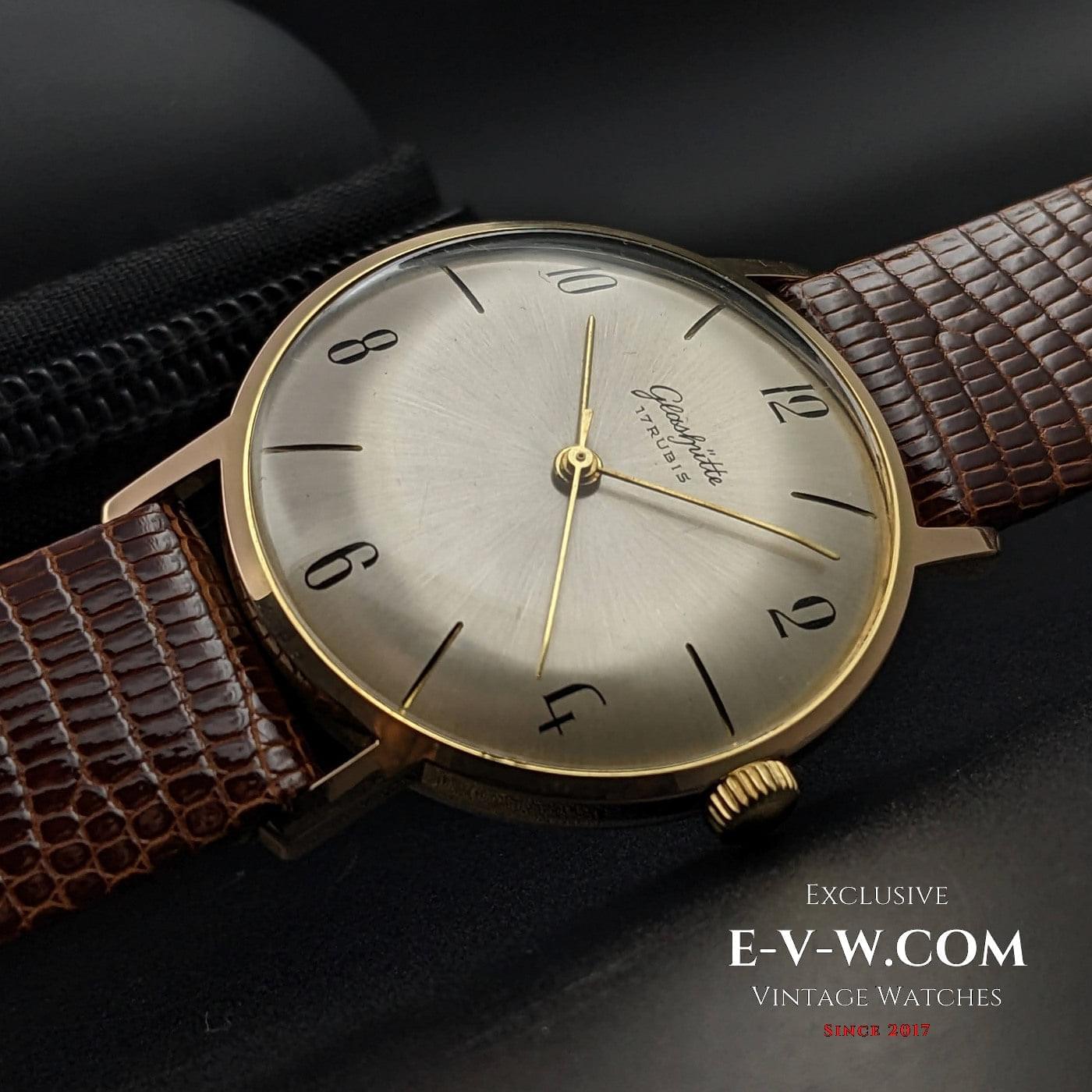 GUB Glashütte 17 rubis cal. 70.1 / Vintage années 1960 / Entièrement révisée 