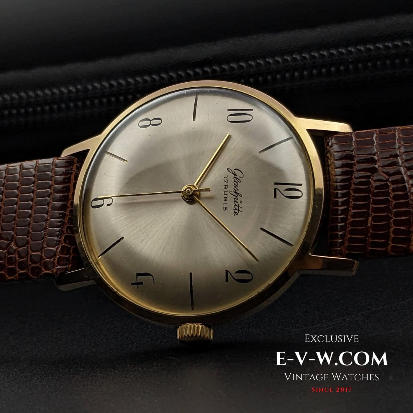 GUB Glashütte 17 rubis cal. 70.1 / Vintage années 1960 / Entièrement révisée 