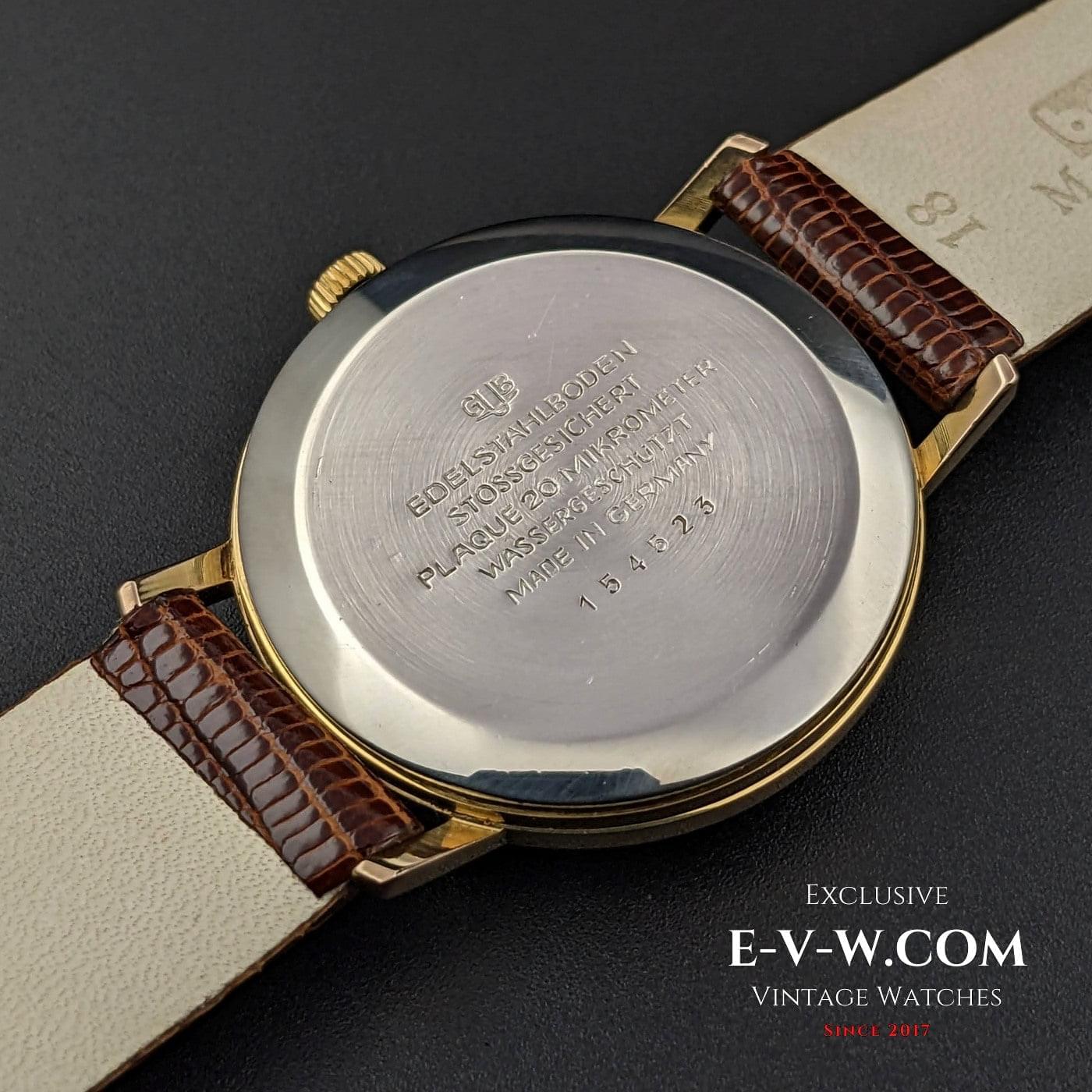 GUB Glashütte 17 rubis cal. 70.1 / Vintage années 1960 / Entièrement révisée 