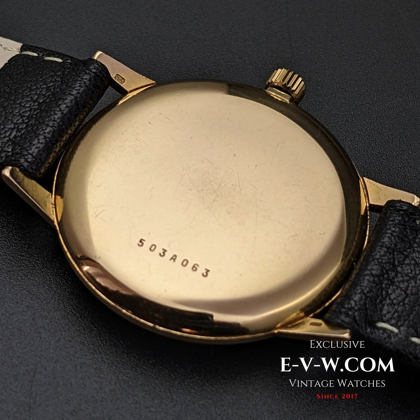 Zenith Unique Or massif 18 carats / Cadran guilloché / Calibre 2531 / Vintage années 1960 / Entièrement révisée