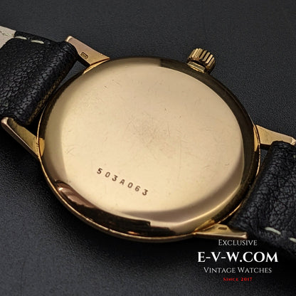 Zenith Unique Or massif 18 carats / Cadran guilloché / Calibre 2531 / Vintage années 1960 / Entièrement révisée