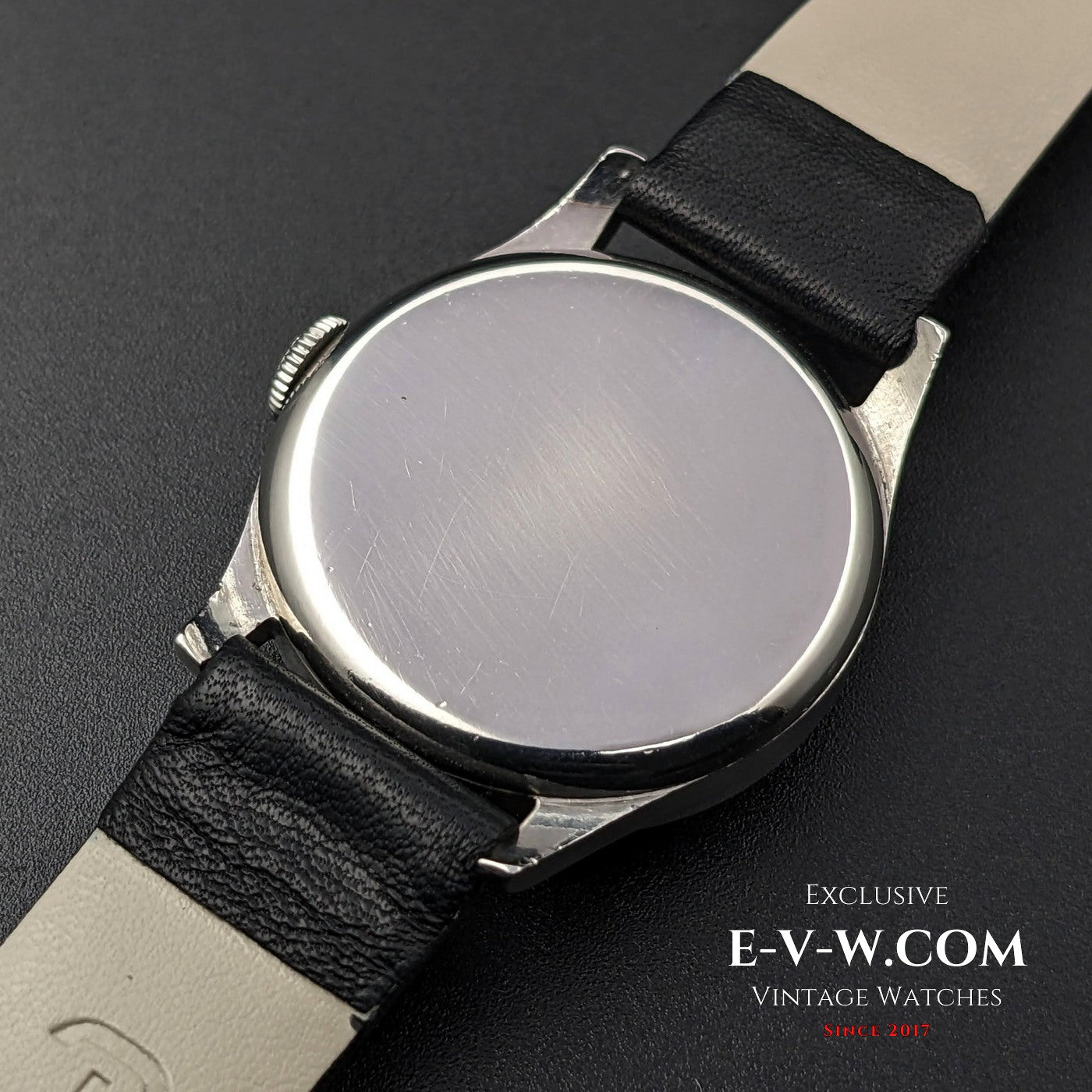 IWC Schaffhausen Art Déco / Cadran bicolore / Calibre 83 rare / Vintage Seconde Guerre mondiale 1938 / Entièrement révisée