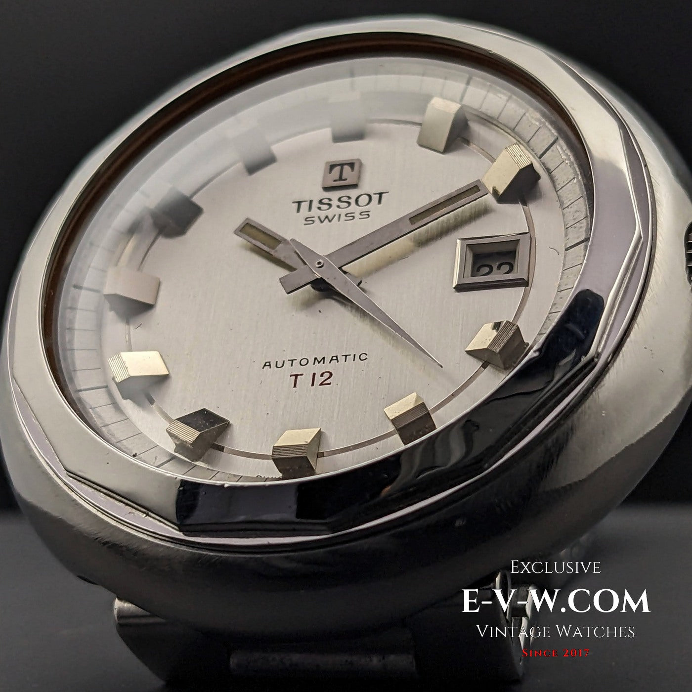 Rare montre Tissot UFO AUTOMATIC T12 / Jumbo 44 mm / Vintage 1971 / Entièrement révisée