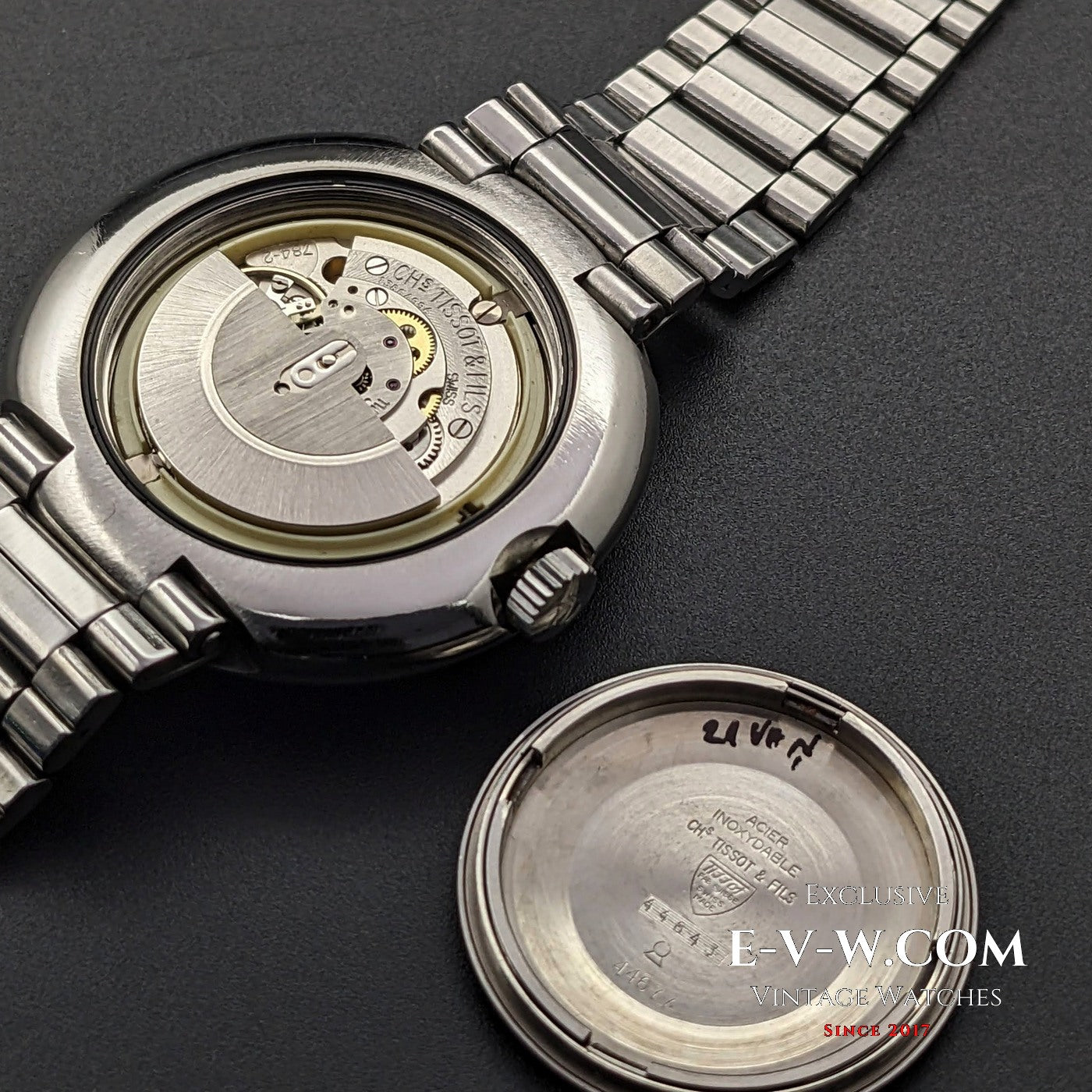 Rare montre Tissot UFO AUTOMATIC T12 / Jumbo 44 mm / Vintage 1971 / Entièrement révisée