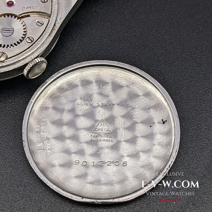 Omega Art Déco Vintage 1930 / Cadran sectoriel / Cal. 26.5 SOB T2 / Entièrement révisée