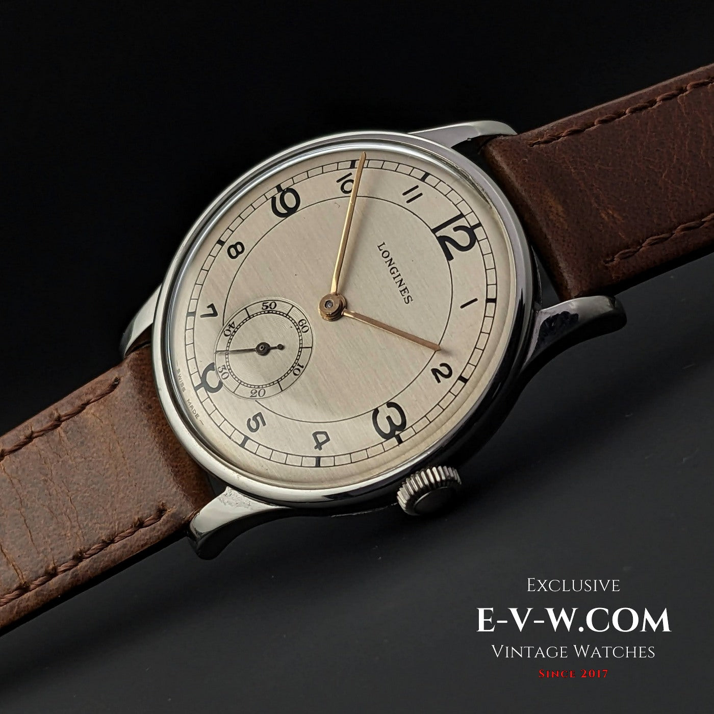 Longines Seconde Guerre mondiale / calibre 12,68Z / Modèle 1937 Entièrement révisée