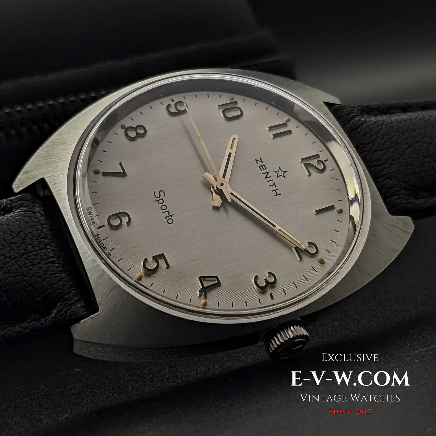 Zenith Sporto Très bon état / Cal 2562 / Années 1960 / Entièrement révisée 