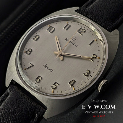 Zenith Sporto Très bon état / Cal 2562 / Années 1960 / Entièrement révisée 