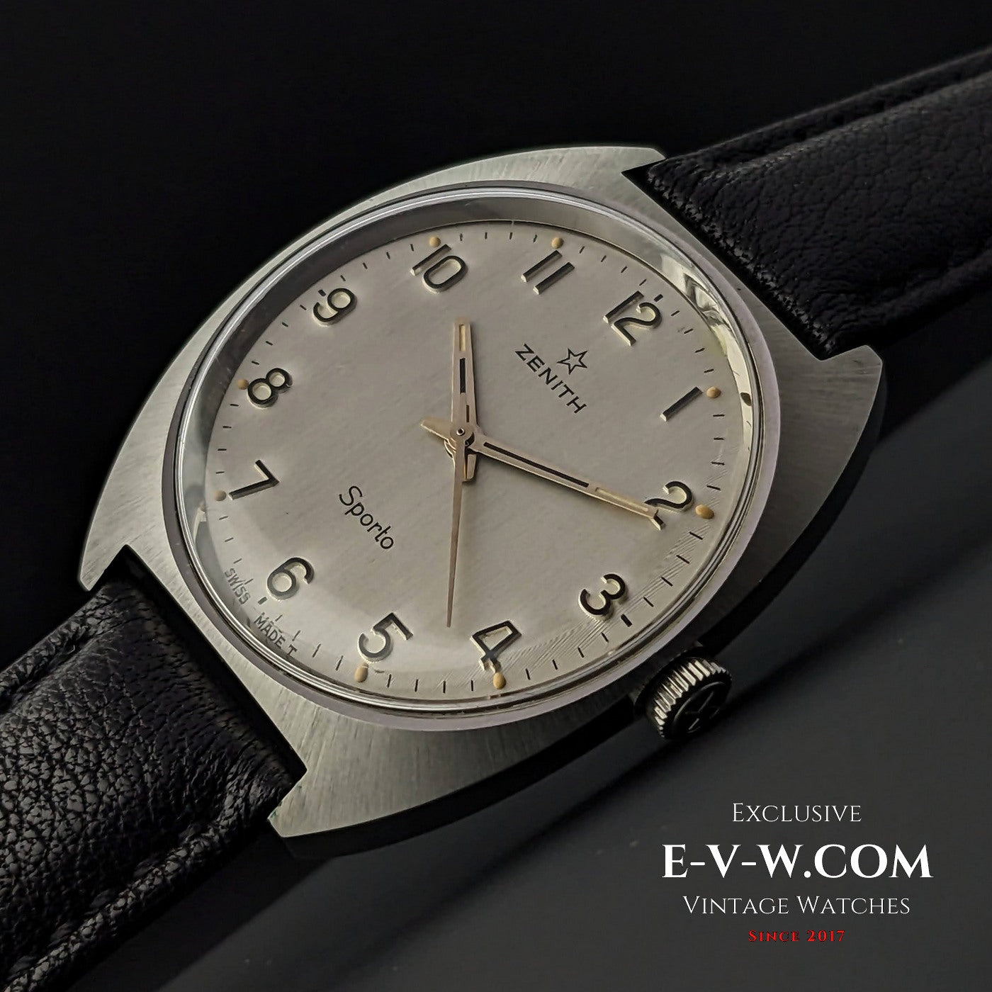 Zenith Sporto Très bon état / Cal 2562 / Années 1960 / Entièrement révisée 