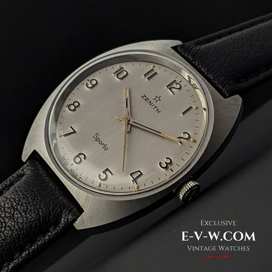 Zenith Sporto Très bon état / Cal 2562 / Années 1960 / Entièrement révisée 