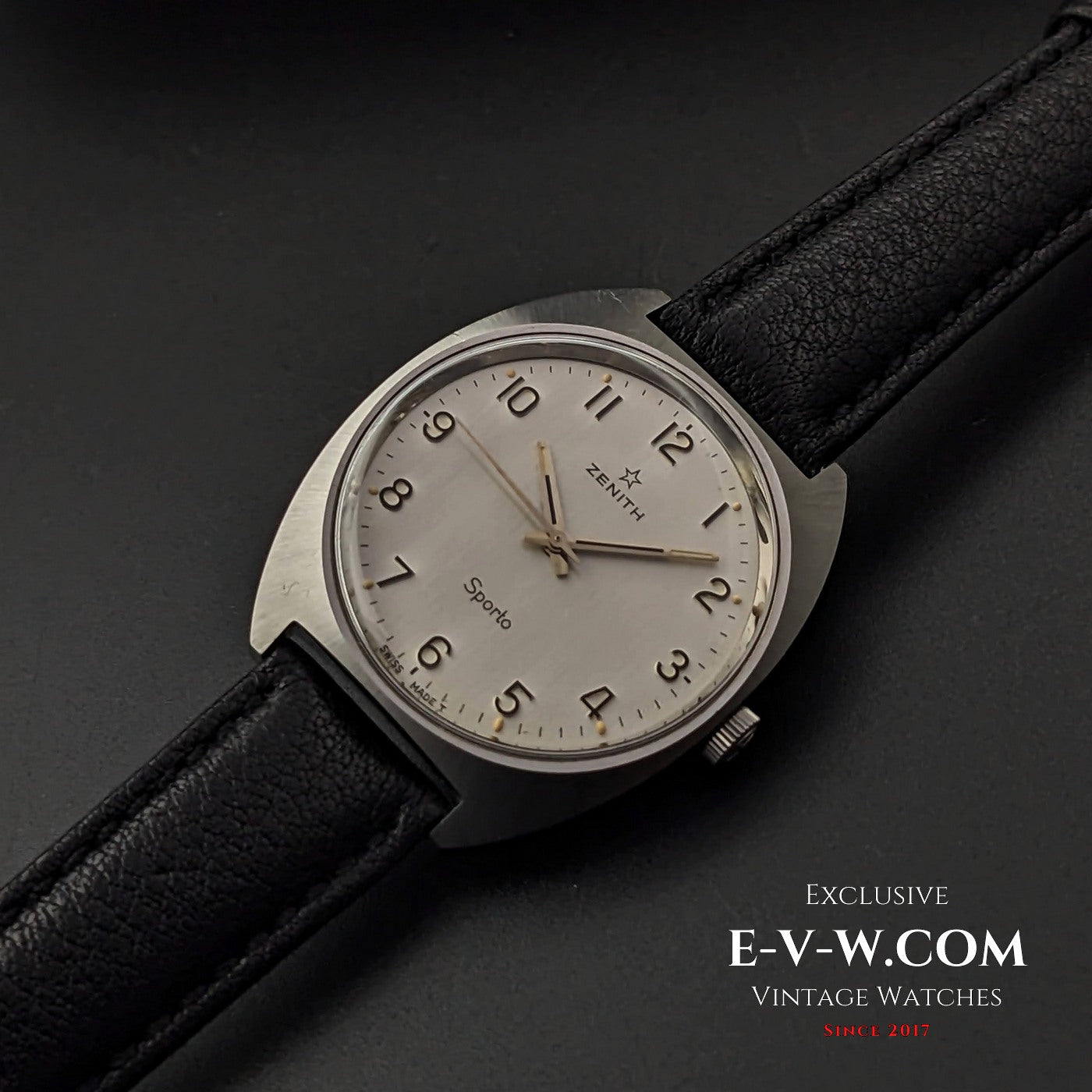 Zenith Sporto Très bon état / Cal 2562 / Années 1960 / Entièrement révisée 