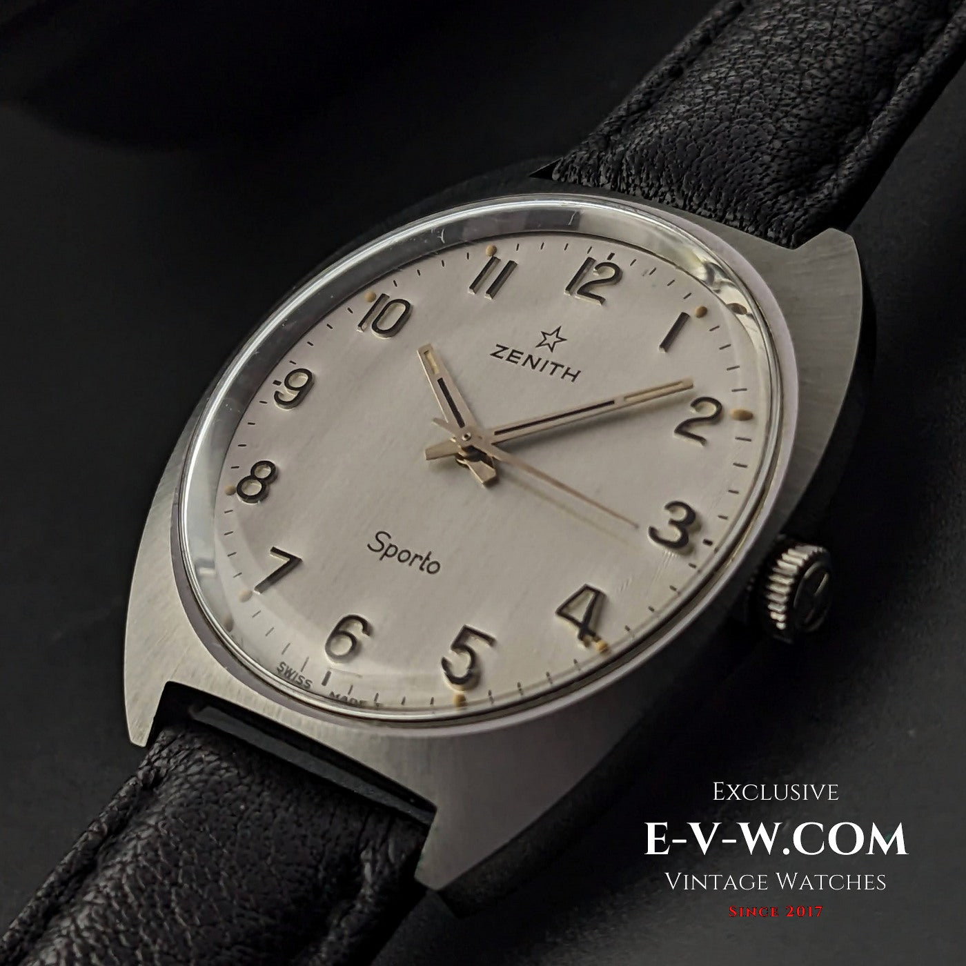 Zenith Sporto Très bon état / Cal 2562 / Années 1960 / Entièrement révisée 