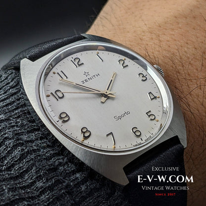 Zenith Sporto Très bon état / Cal 2562 / Années 1960 / Entièrement révisée 