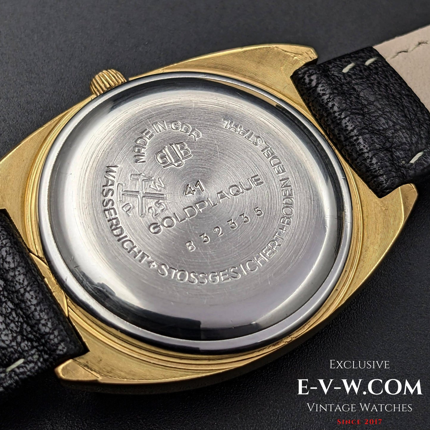 GUB Glashütte SPEZIMATIC / 26 RUBIS Automatique cal. 75 / Vintage années 1960