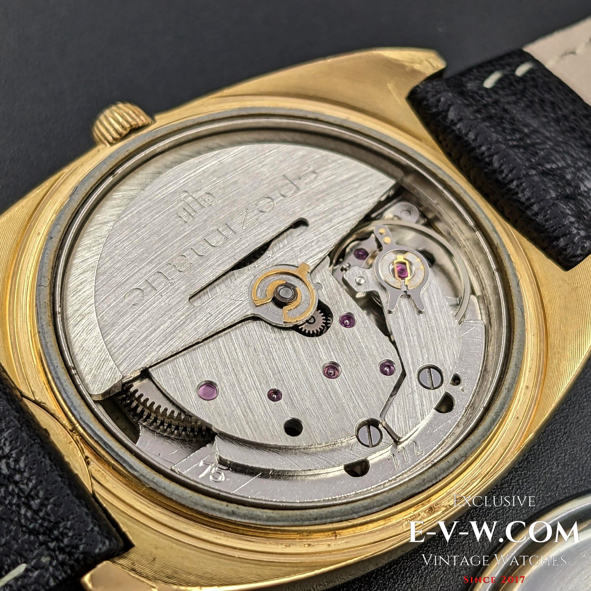 GUB Glashütte Automatic / Gold Plaque / cal 75