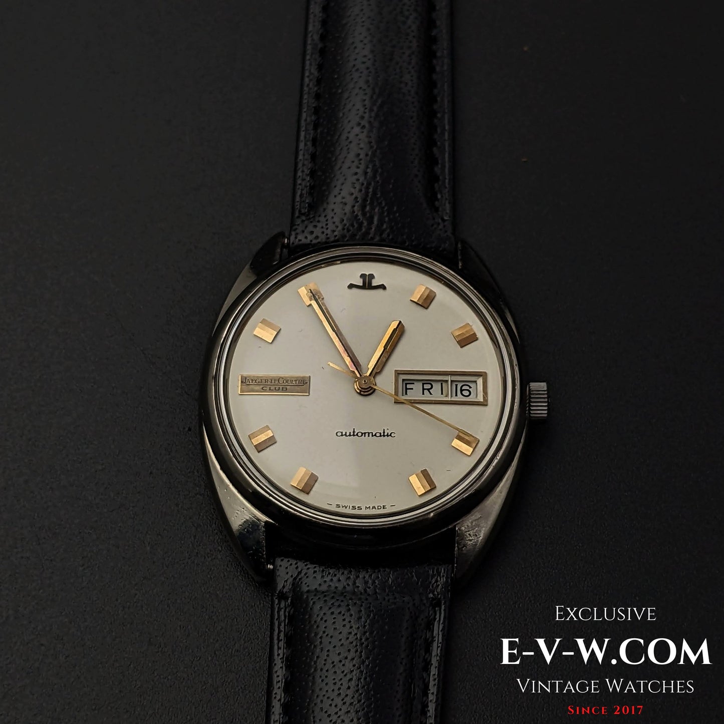 Jaeger-LeCoultre CLUB Day-Date / Automatique - Cal. AS 1906 / Réf. E300706 - Années 1970