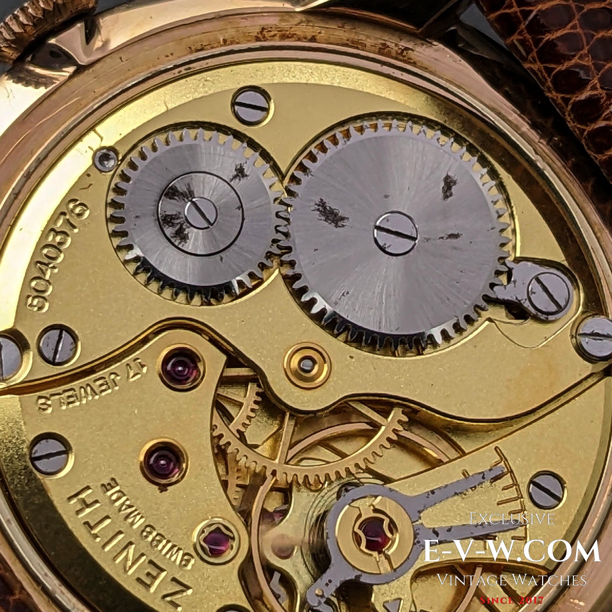 Classic Zenith Gold Plaque /Sector Dial / Cal 40 / Vintage1960