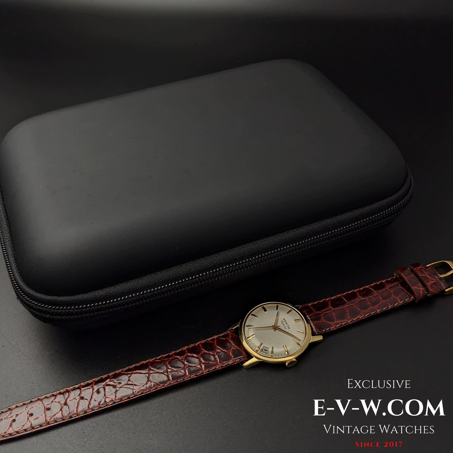 Zenith Sporto Or 18K / Cal 2532C / Vintage Années 1950