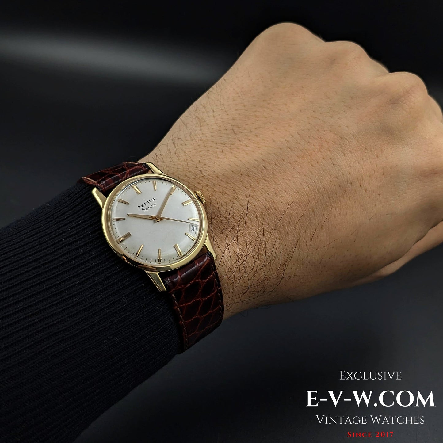 Zenith Sporto Or 18K / Cal 2532C / Vintage Années 1950