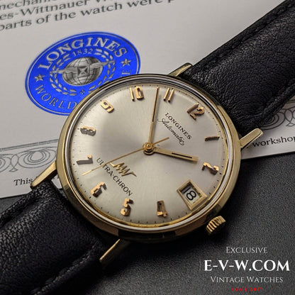 Longines Ultra-Chron 14K Gold Automatic /Cal.431 / Vintage 1968
