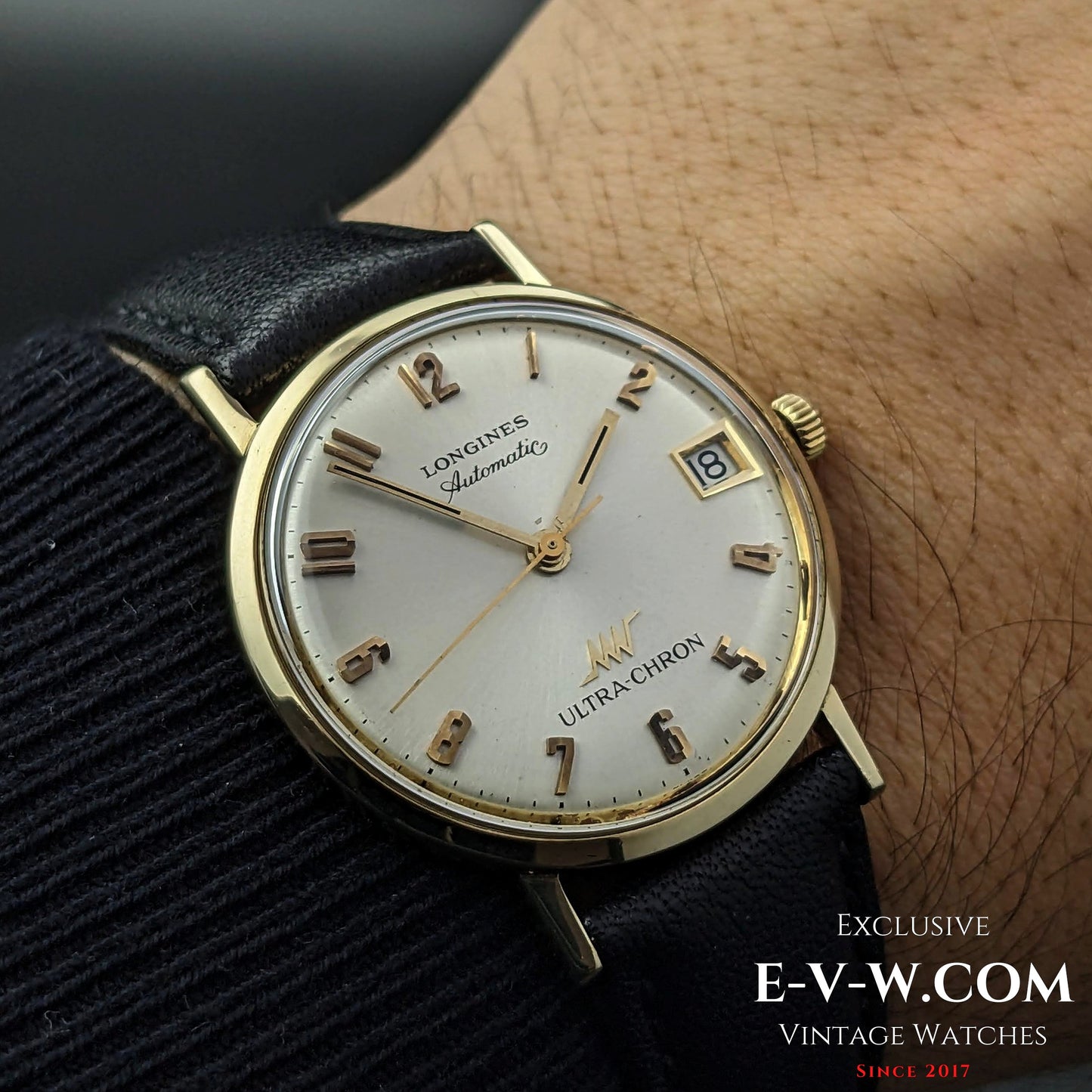 Longines Ultra-Chron 14K Gold Automatic /Cal.431 / Vintage 1968
