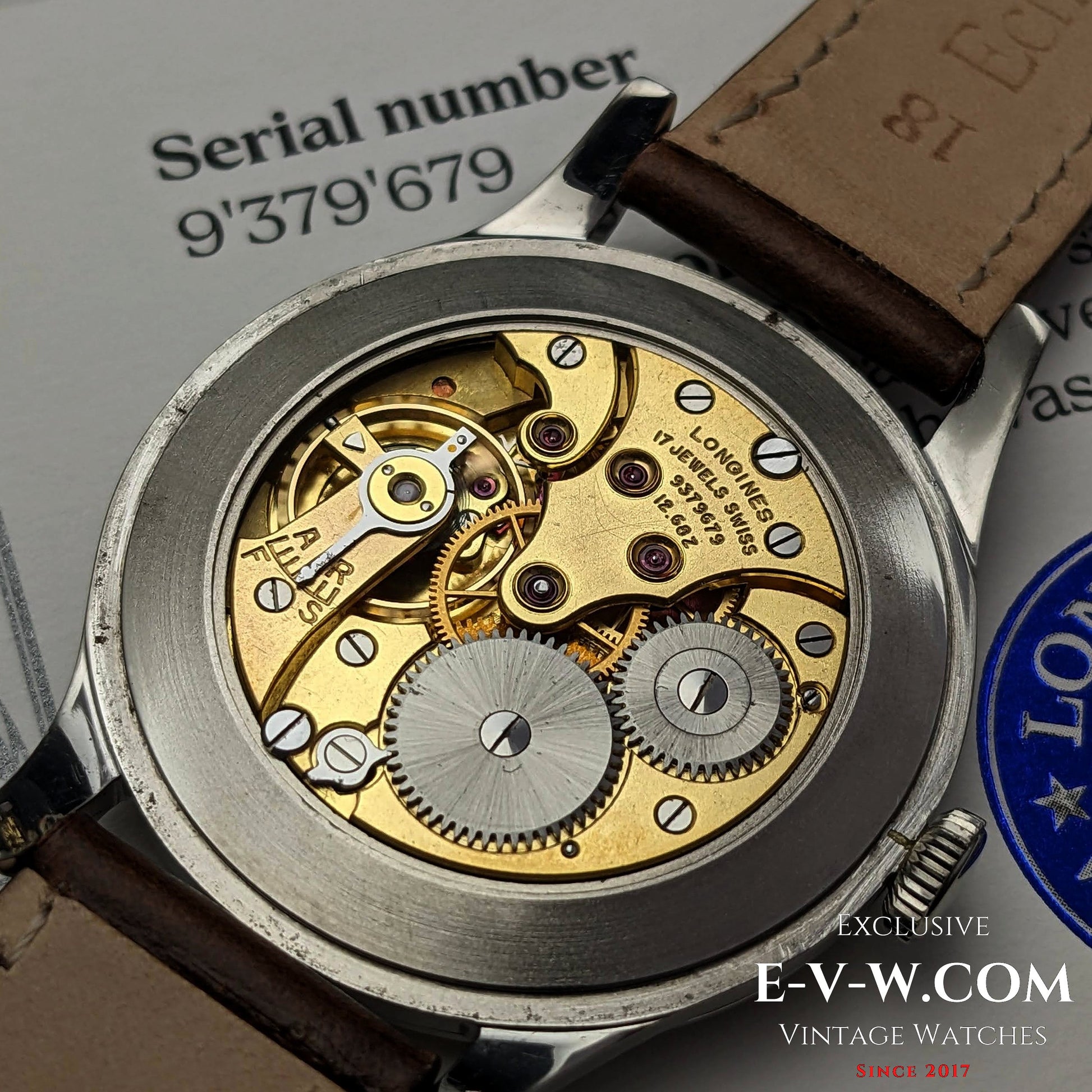 Longines Jumbo Oversized 37,5 mm / Cal 12.682  / Vintage 1955