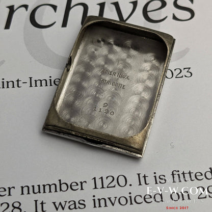 Longines Art Déco Très Rare / Extrait des Archives Longines / Cal. 20.28 / Réf. 3073 / Vintage 1937