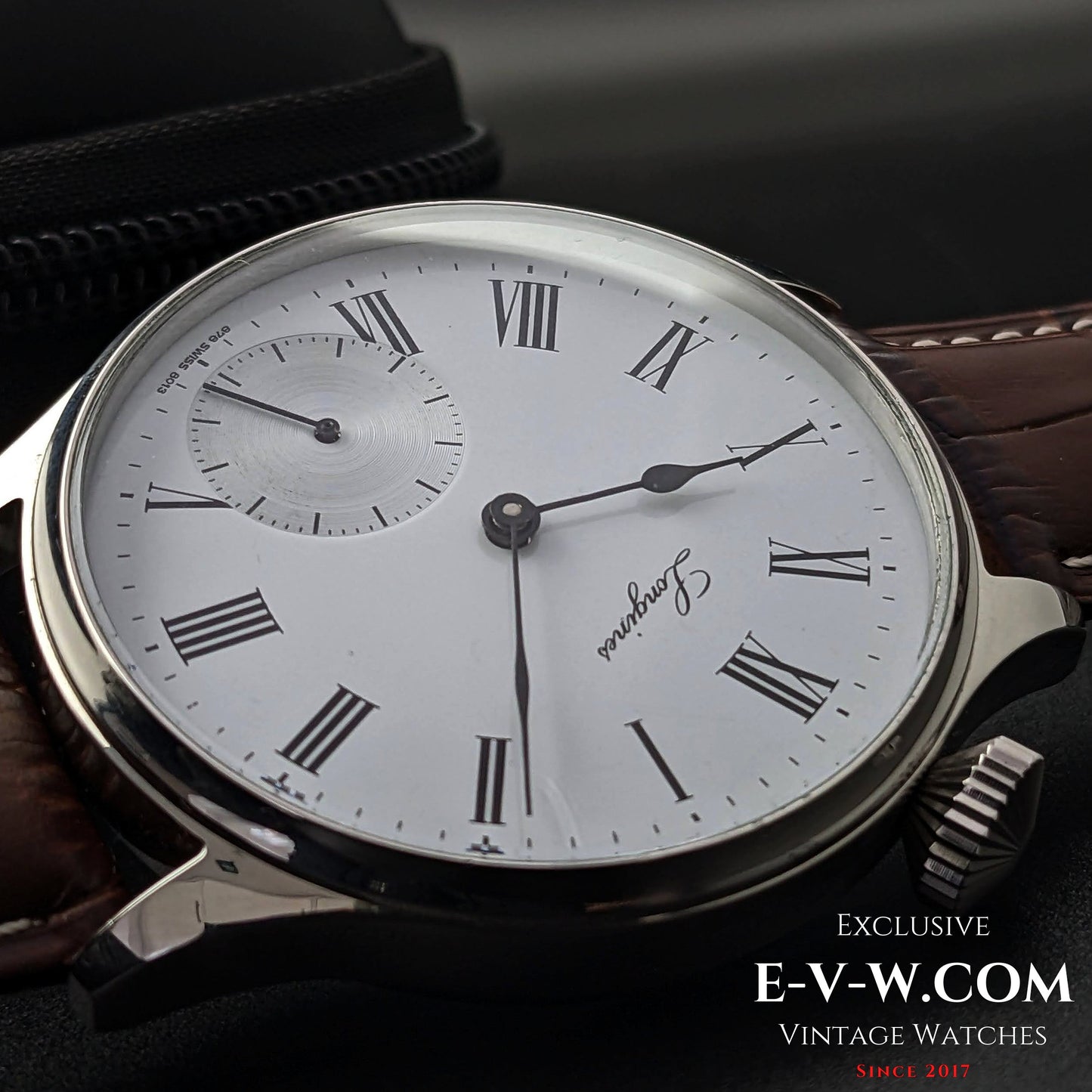 Mouvement Longines années 1980 / Jumbo 45 mm / Transformation en montre de poche / Calibre L878.4 / Montre de mariage 