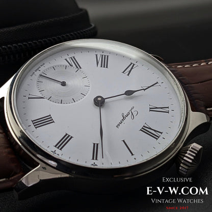 Mouvement Longines années 1980 / Jumbo 45 mm / Transformation en montre de poche / Calibre L878.4 / Montre de mariage 