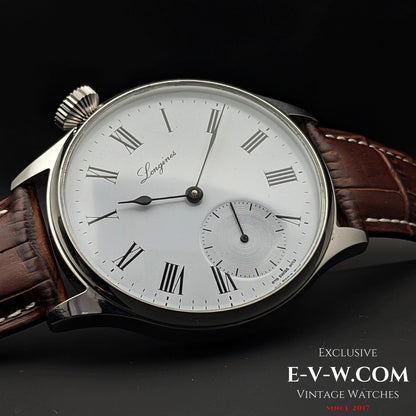 Mouvement Longines années 1980 / Jumbo 45 mm / Transformation en montre de poche / Calibre L878.4 / Montre de mariage 
