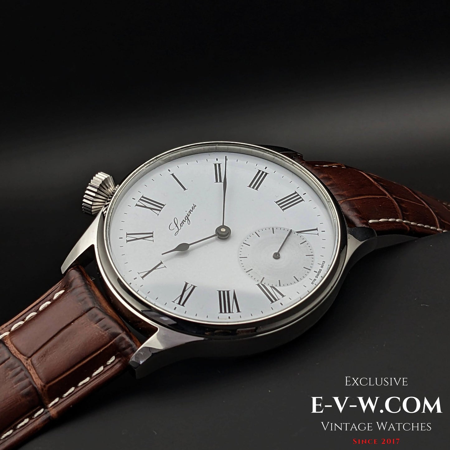 Mouvement Longines années 1980 / Jumbo 45 mm / Transformation en montre de poche / Calibre L878.4 / Montre de mariage 