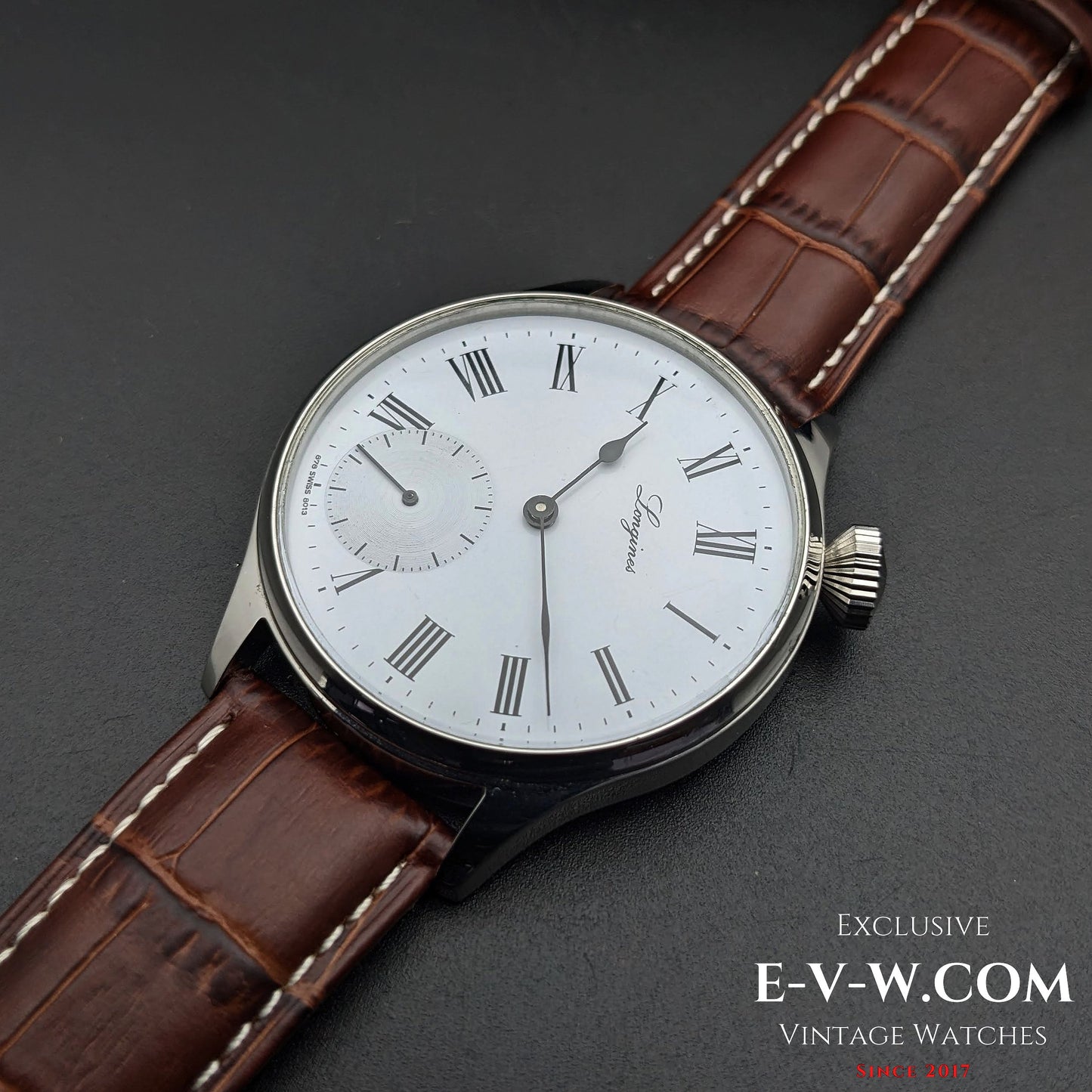 Mouvement Longines années 1980 / Jumbo 45 mm / Transformation en montre de poche / Calibre L878.4 / Montre de mariage 