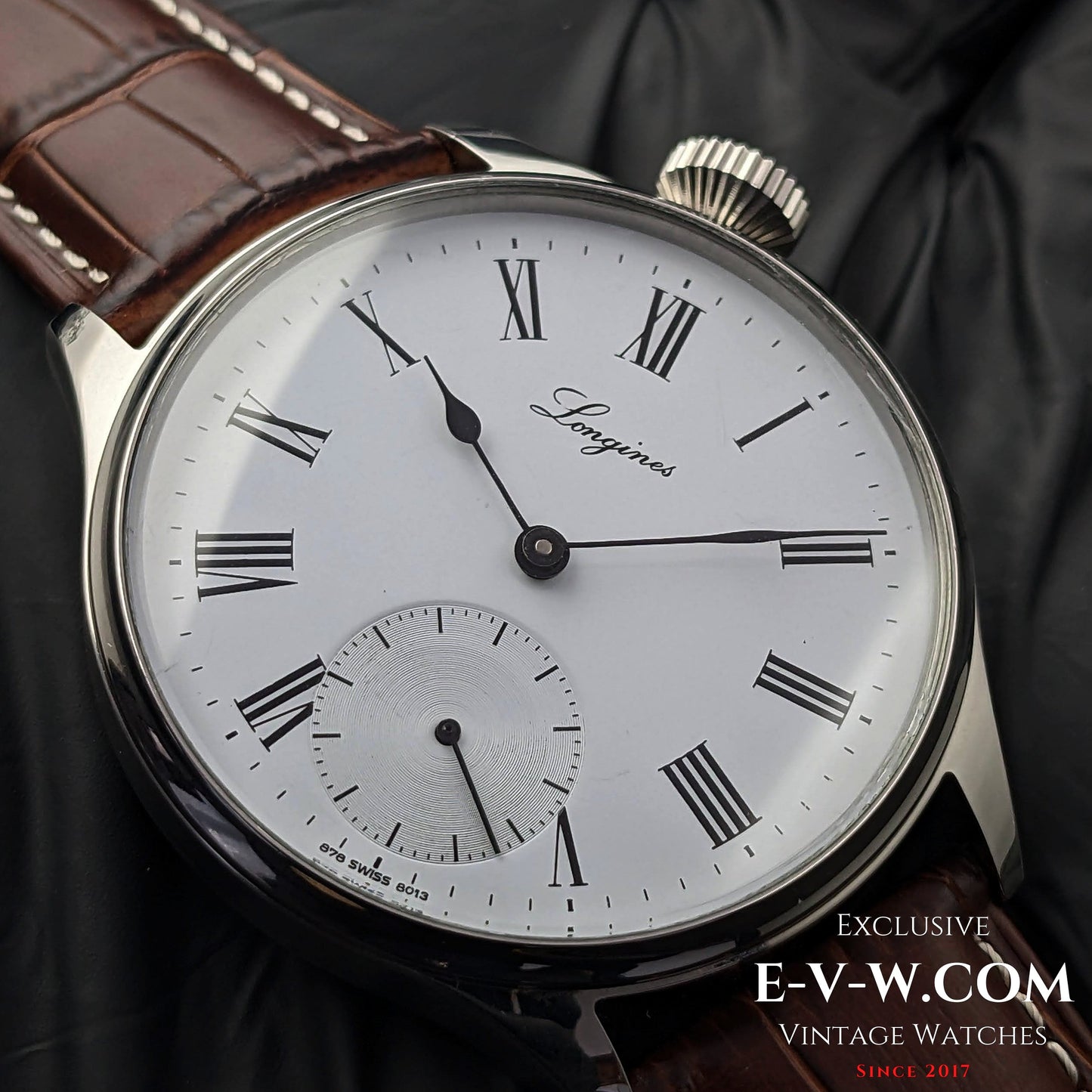 Mouvement Longines années 1980 / Jumbo 45 mm / Transformation en montre de poche / Calibre L878.4 / Montre de mariage 